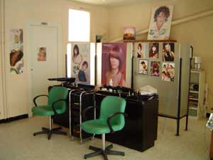 Le bac � shampooing